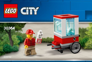 Popcorn Cart, 30364 Building Kit LEGO®   