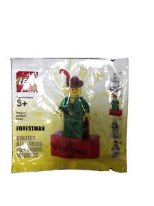 Magnet Set, Minifigure Retro Forestman, 2856224 Building Kit LEGO®   