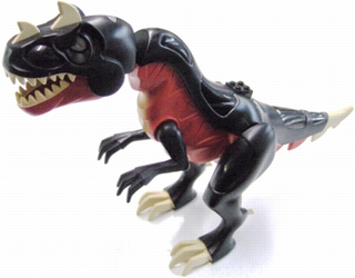 LEGO® Mutant Tyrannosaurus Rex Dinosaur, Light-up Eyes LEGO® Animals LEGO® Red  