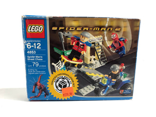 Spider-Man's Street Chase, 4853 Building Kit LEGO® Certified Pre-Owned with Box  